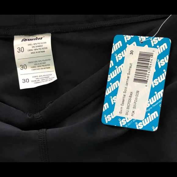 iswim competition swim shorts for men NWT - Picture 2 of 5